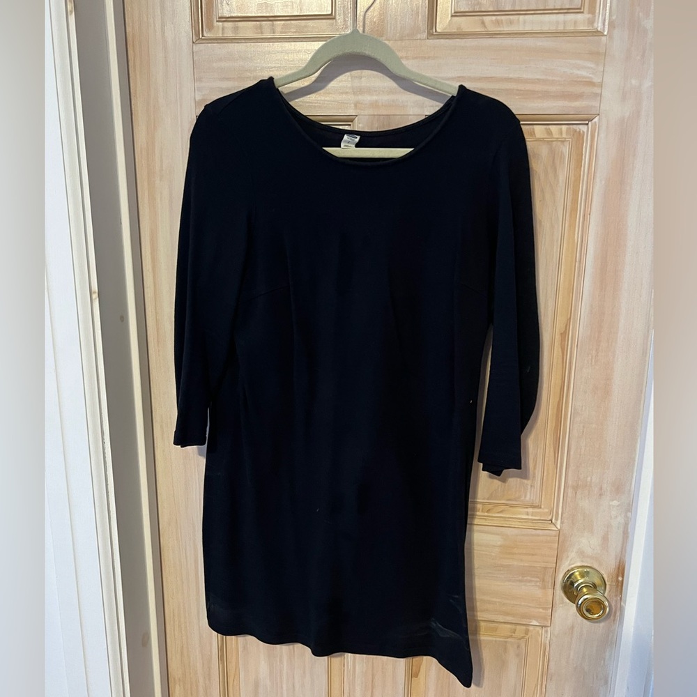Long Sleeve Black Dress S